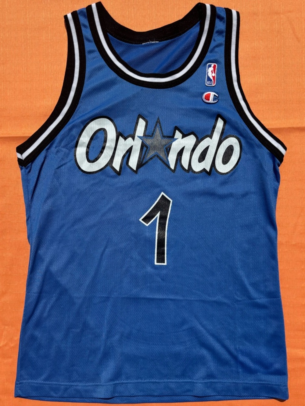 Champion Orlando Magic Penny Hardaway #1 Basketball Jersey no tags